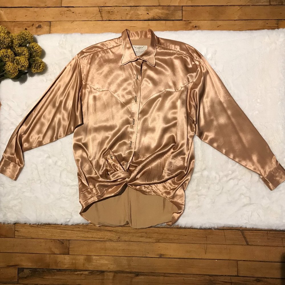 Western Detailed Button Up Shirt